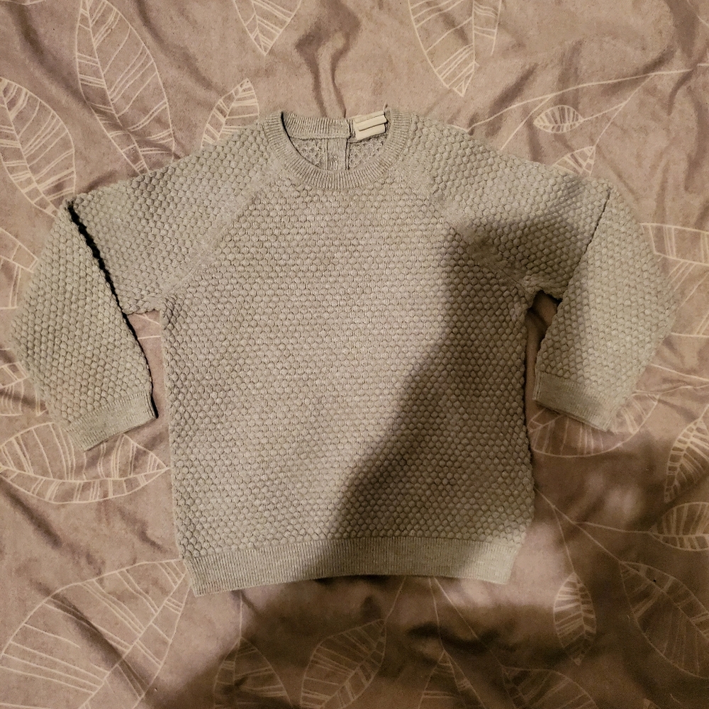 (6/$18) 2-3y H&M Light Grey Toddler Sweater